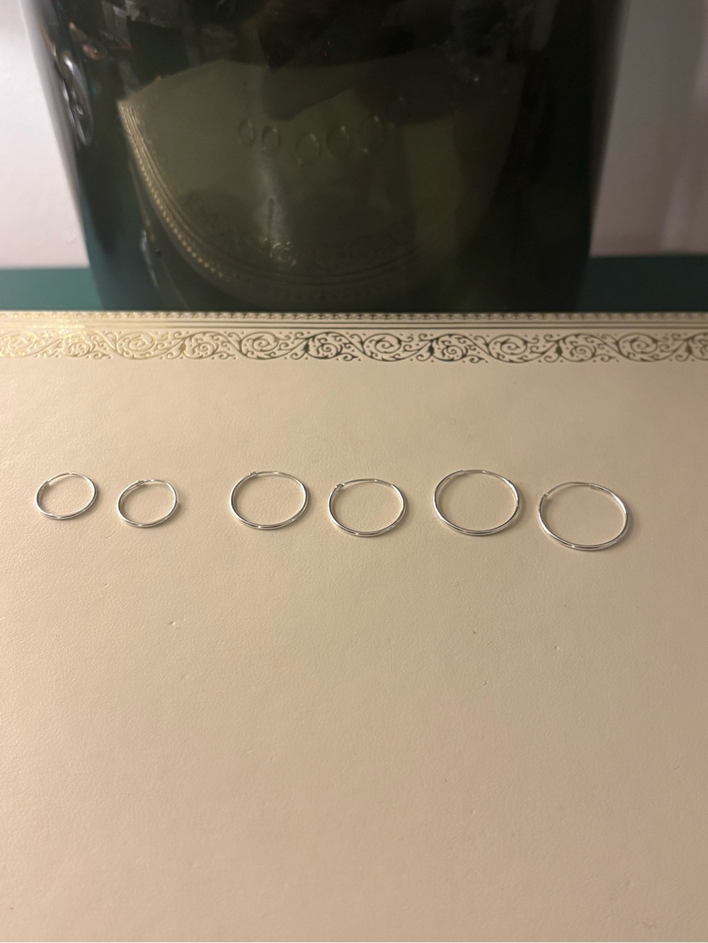 Sterling Silver Hoop Earring bundle - 3 Sizes